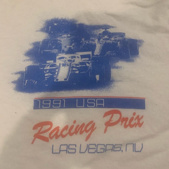 Junk food tees Las Vegas racing shirt - Picture 2 of 5